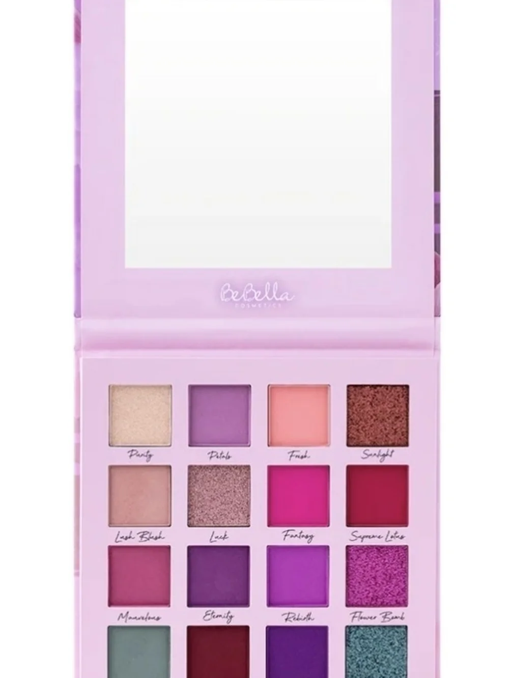 Pink Jewel-Tone Eyeshadow Palette — Pink & Teal Shades